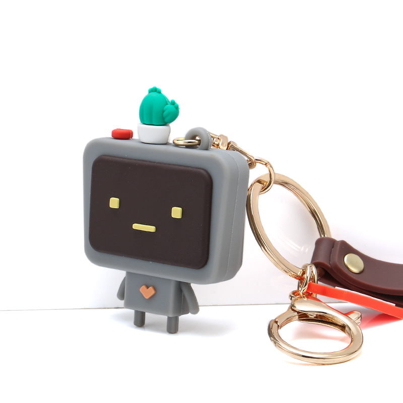 robot keychain