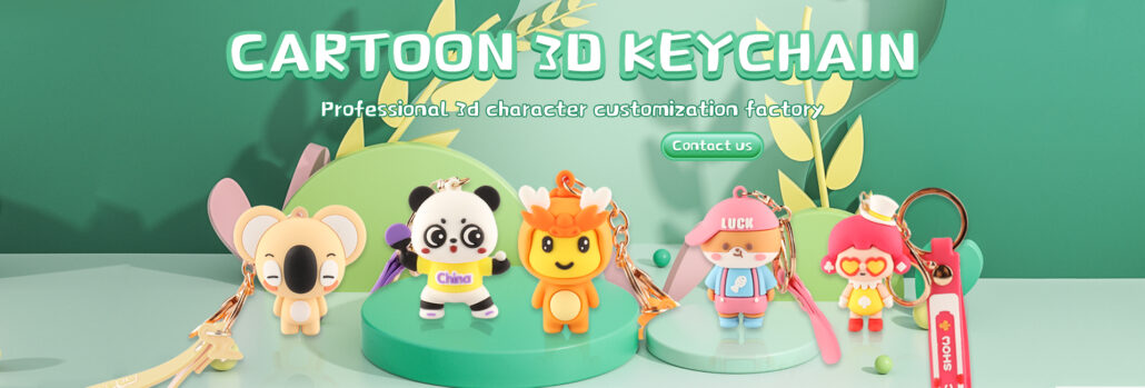 pvc keychain 3d