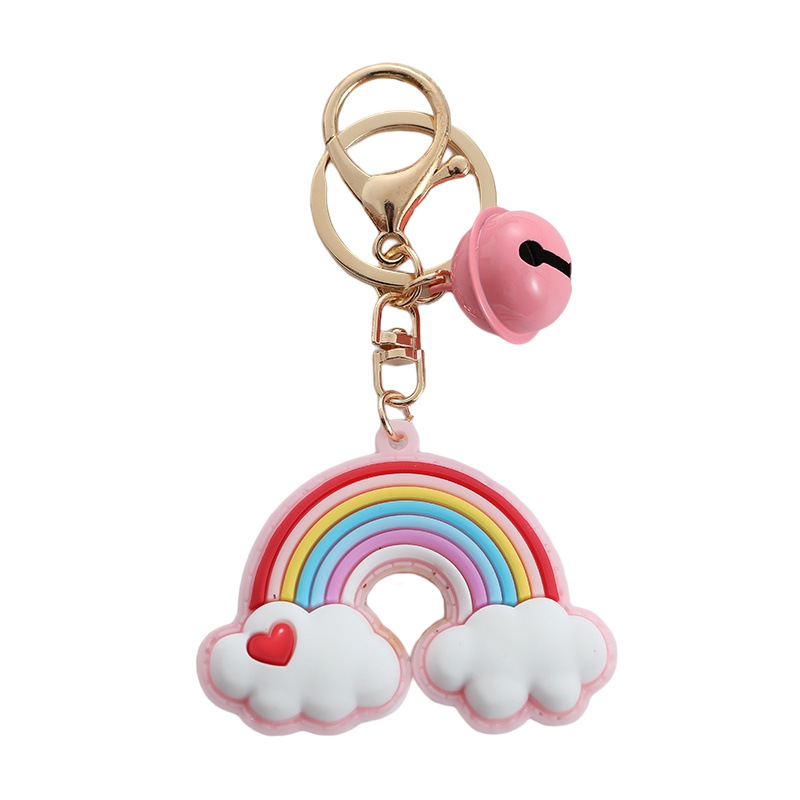 rainbow keychain custom