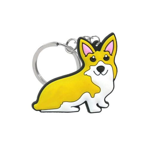 designer dog keyring