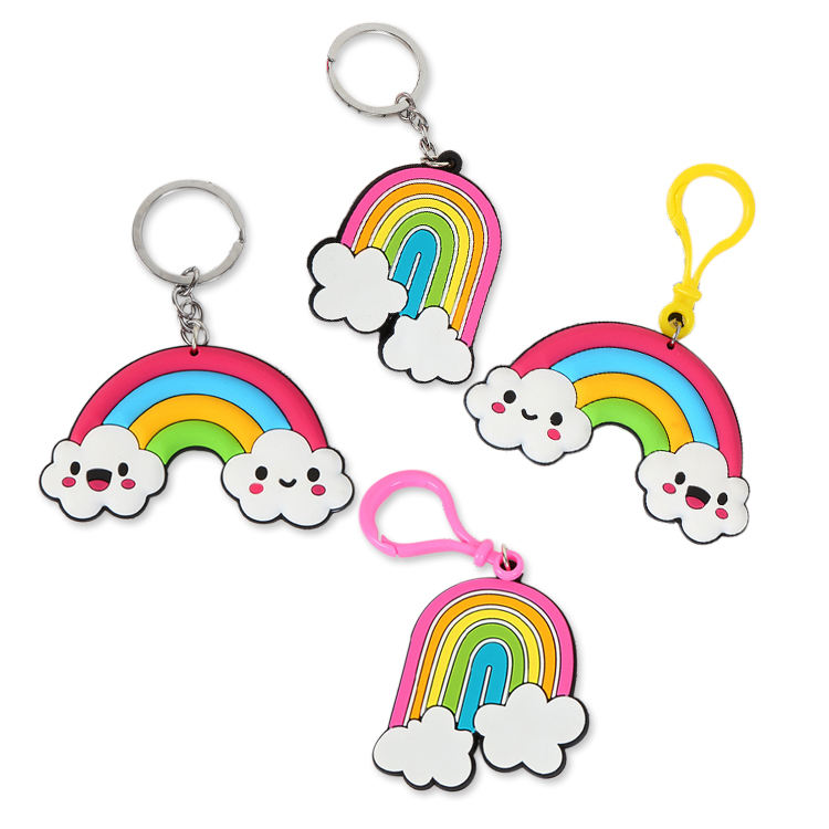 rainbow keychain