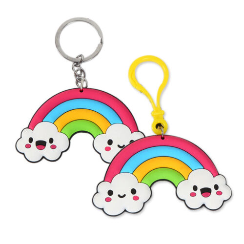 rainbow keyring